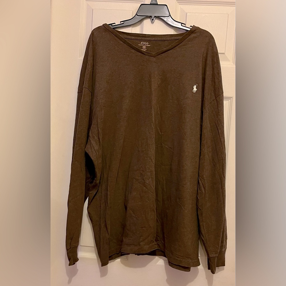 Mens used Polo Ralph Lauren long sleeve shirt